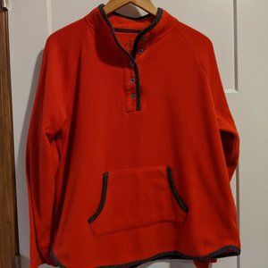 Cuddl Duds - Red Fleece Pullover